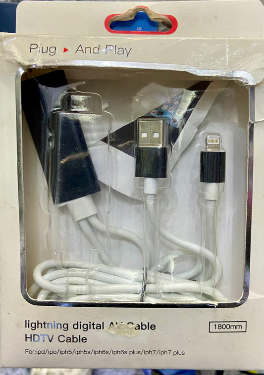 LIGHTING DIGITAL AV CABLE HDTV CABLE 1800mm