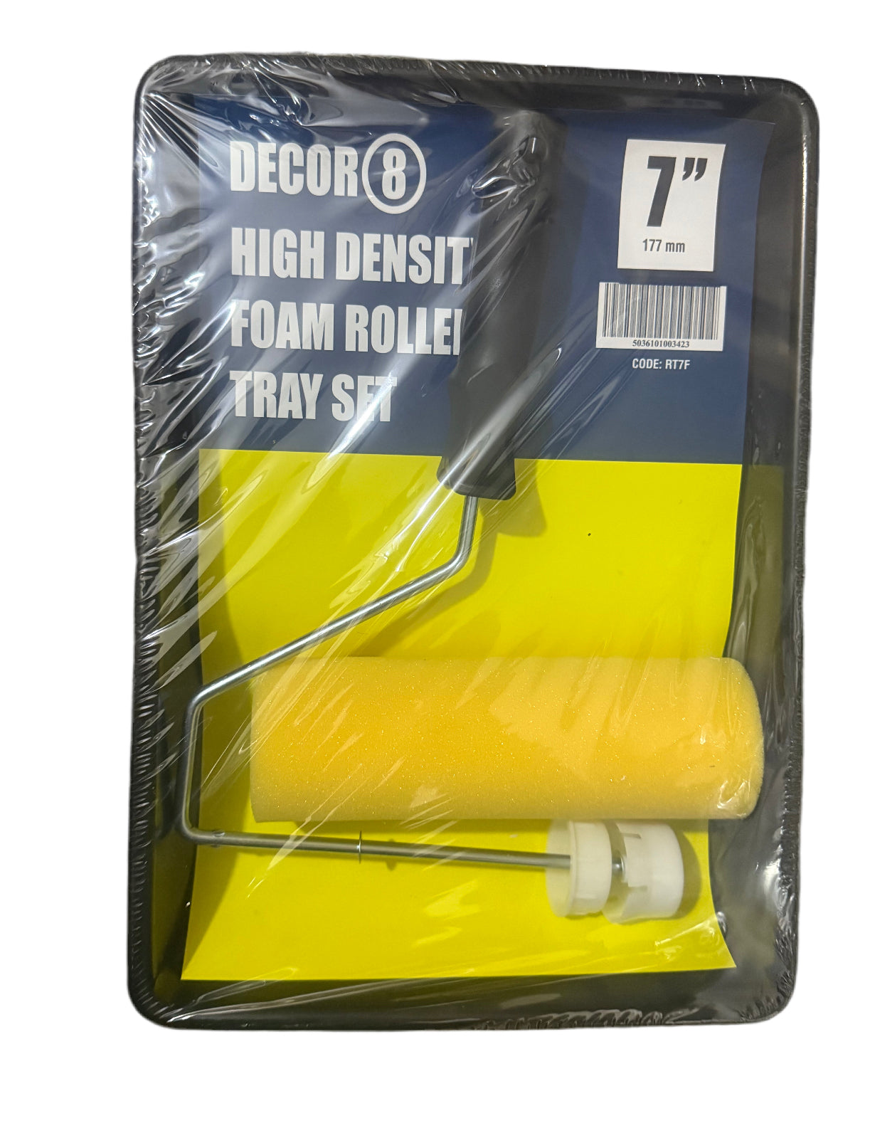 DECOR HIGH DENSITY FOAM ROLLER TRAY SET