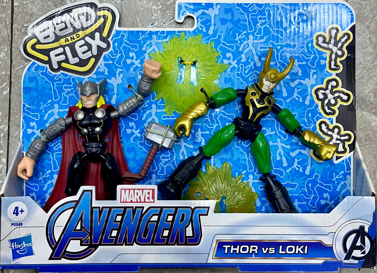 MARVEL AVENGERS THOR CONTRE LOKI