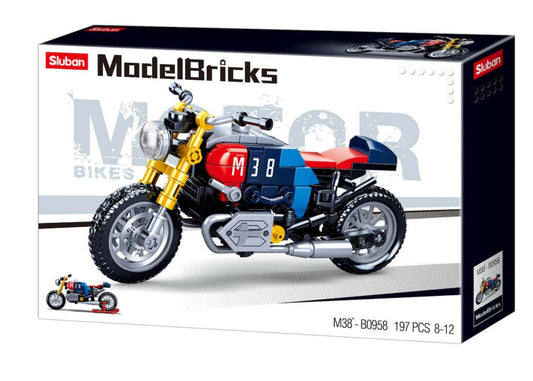 Briques de construction compatibles Sluban MB MOTO 197 PIÈCES C36