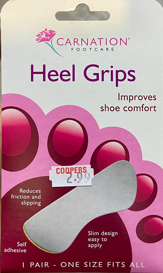 CARNATION FOOTCARE HEEL GRIPS