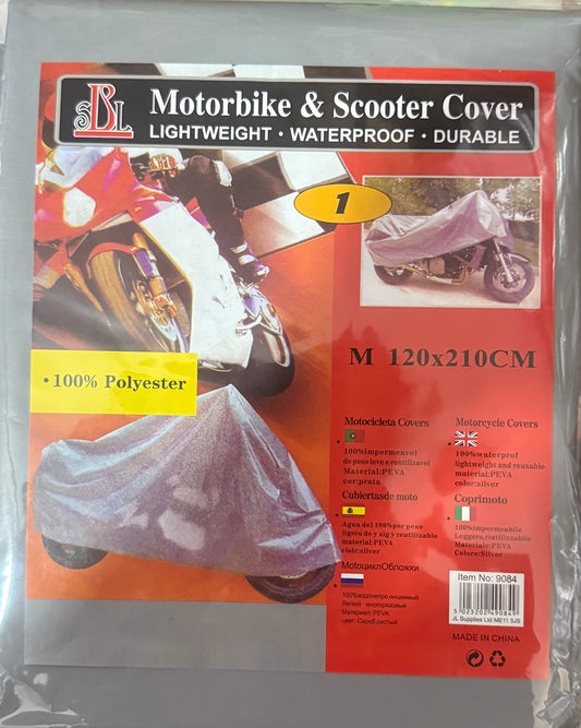 MOTORBIKE & SCOOTER COVER M 120x210cm