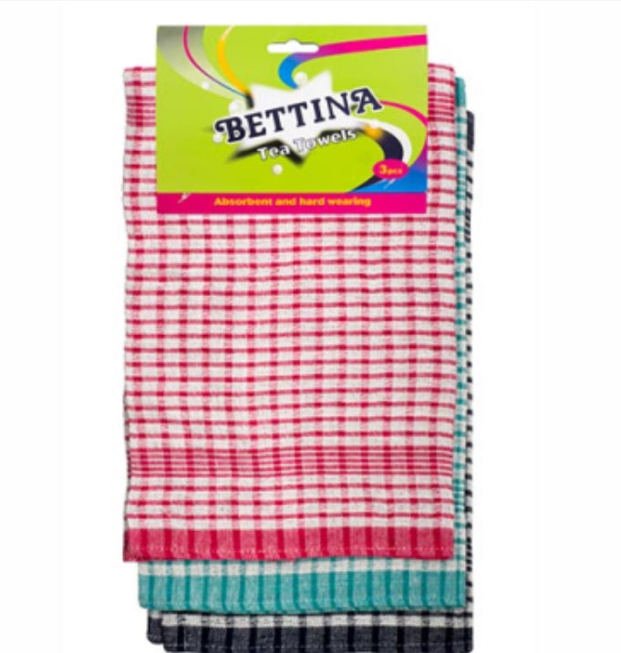BETTINA TEA TOWELS 3pcs