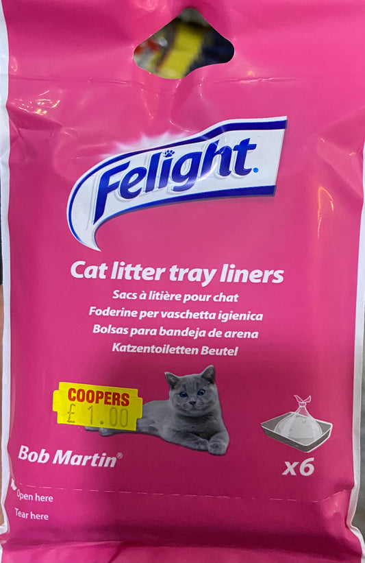 FELIGHT CAT LITTER TRAU LINERS