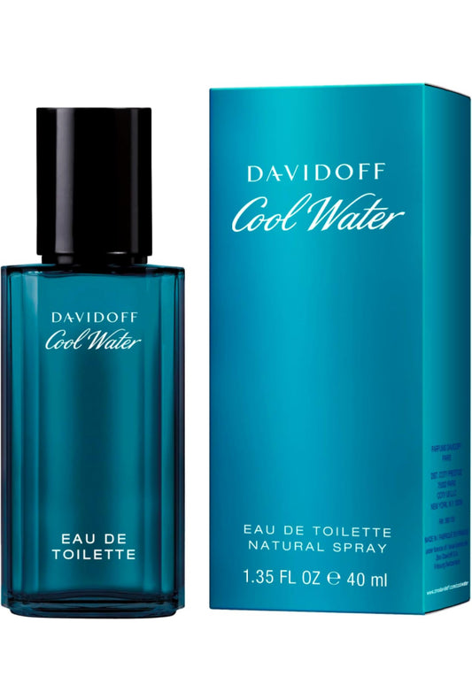 DAVIDOFF COOL WATER VAPORISATEUR EDT 40ML