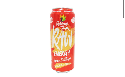 Rubicon Raw Energy Peach & Apricot Wave Editions 500ml