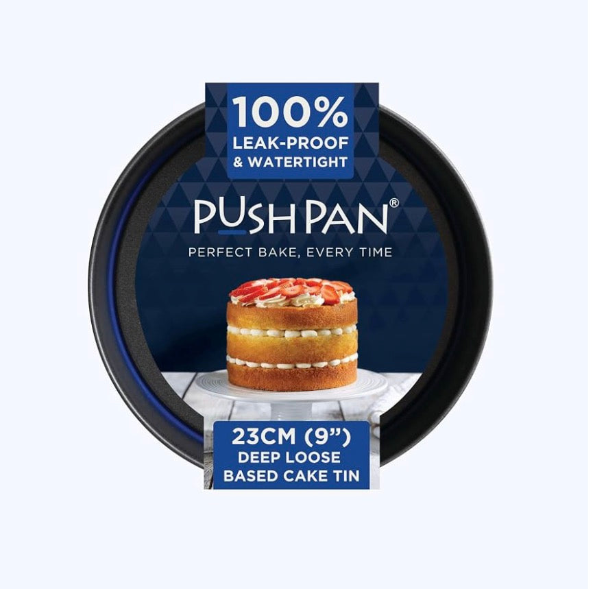WHAM PUSH PAN 9”x3” DEEP CAKE TIN