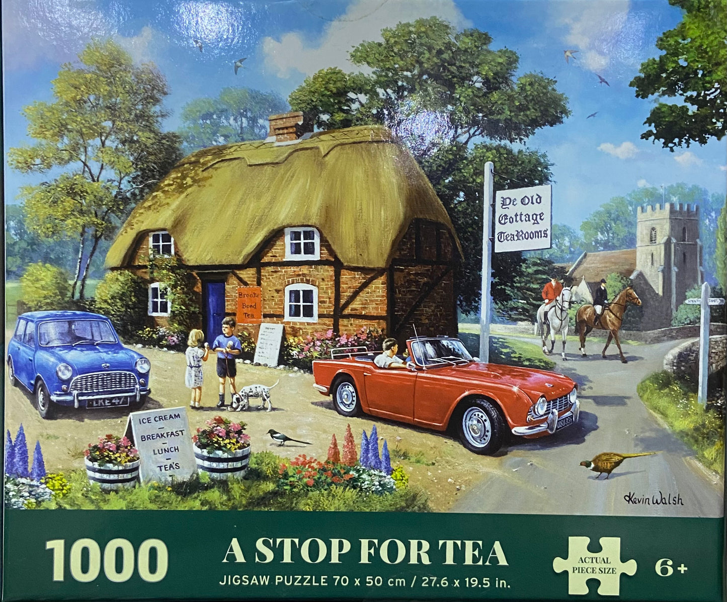 NOSTALGIA A STOP FOR TEA JIGSAW PUZZLE 70x50cm