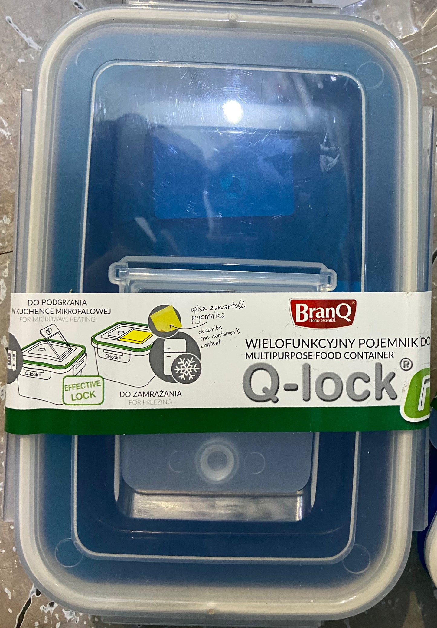 Q-Lock Multi-Purpose Food Container