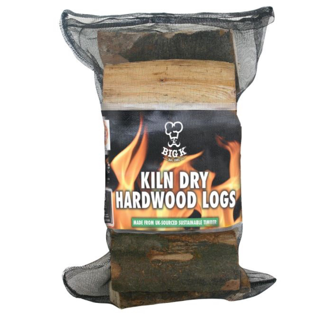 BÛCHES DE BOIS DUR SÉCHÉES AU FOUR BIG K