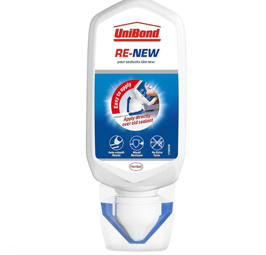 UniBond Re-New, White Silicone Sealant for Kitchen & Bath