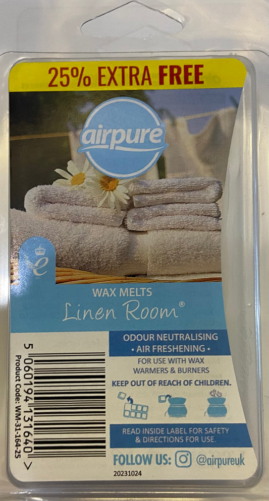 AIRPURE CIRES FONDANTES PARFUM LINGE DE MAISON