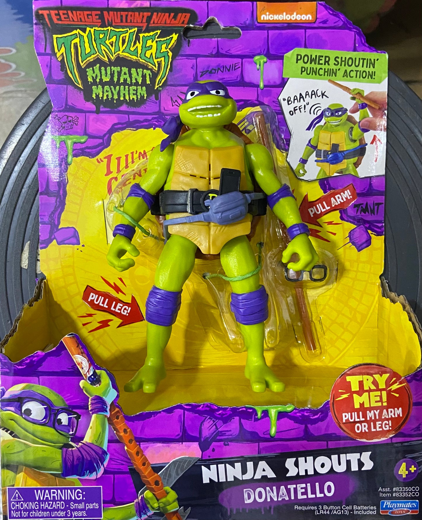 LES TORTUES NINJA CRIE DONATELLO