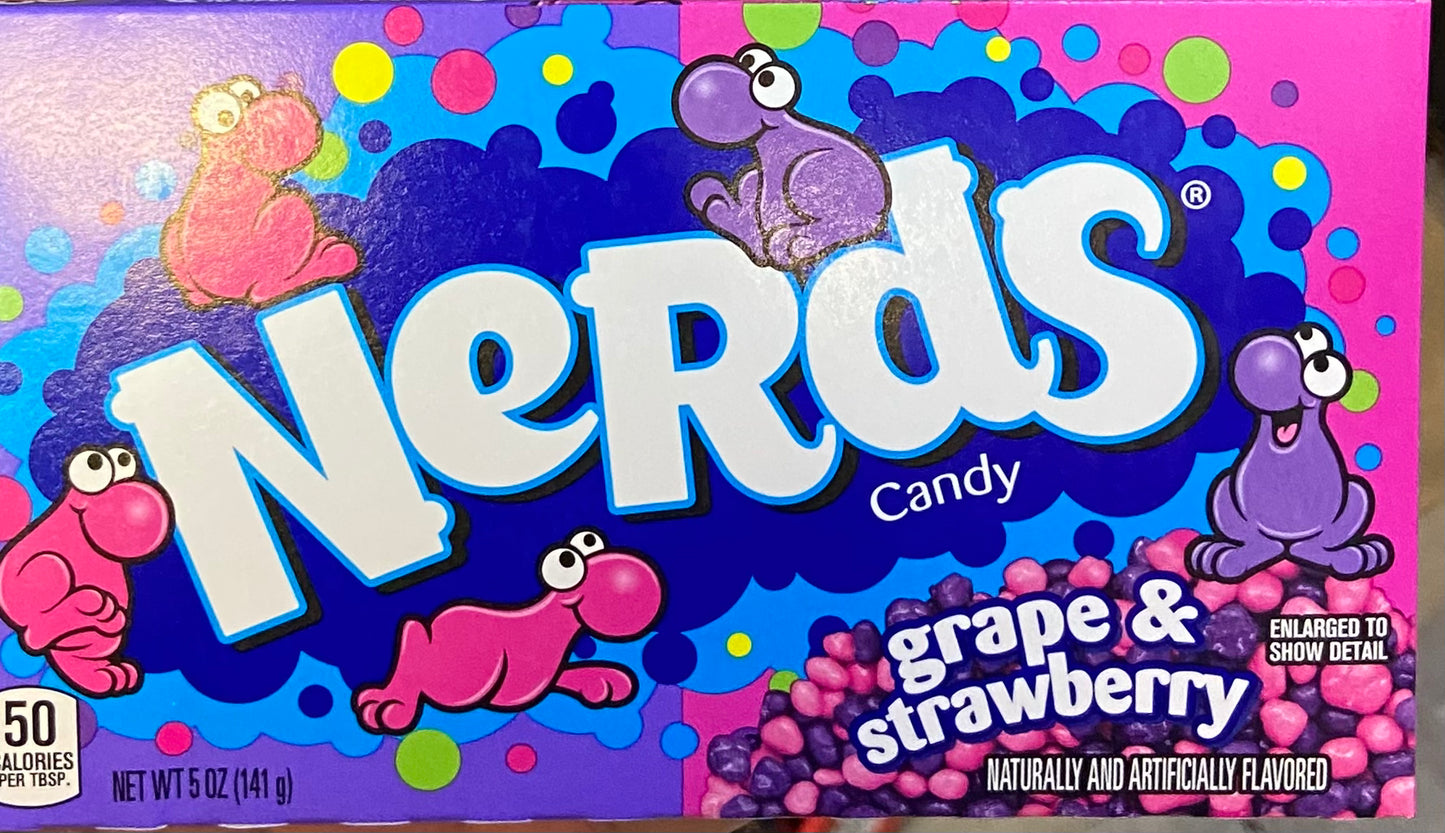 NERDS CANDY GRAPE & STRAWBERRY