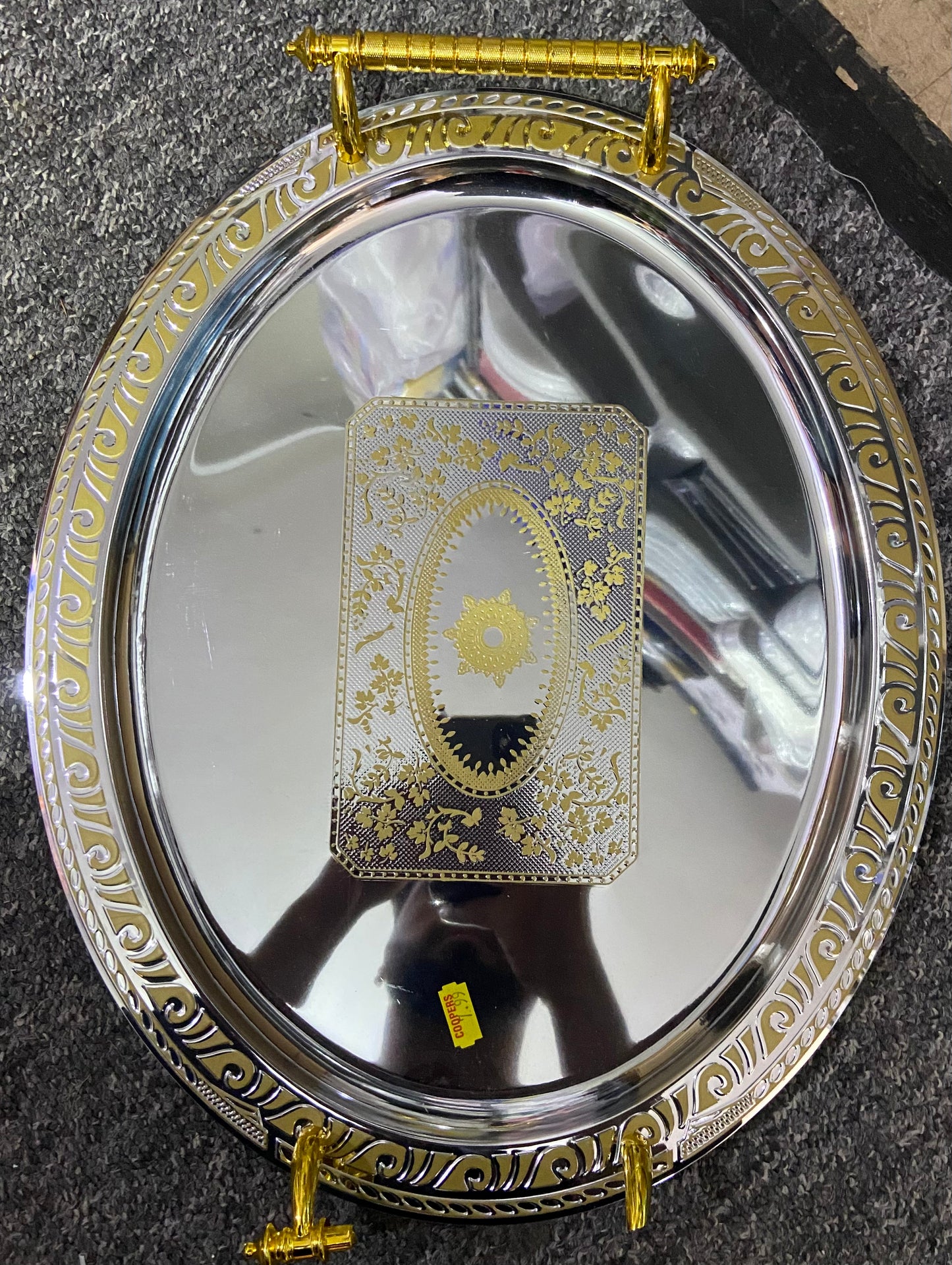 METAL SERVICE TRAY
