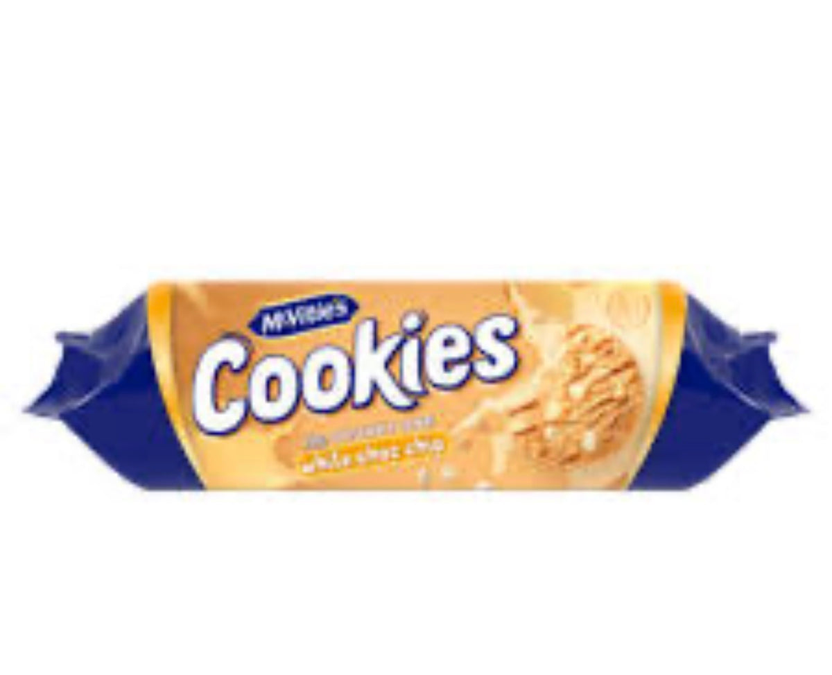 MCVITIES COOKIES WHITE CHOCOLATE 150g