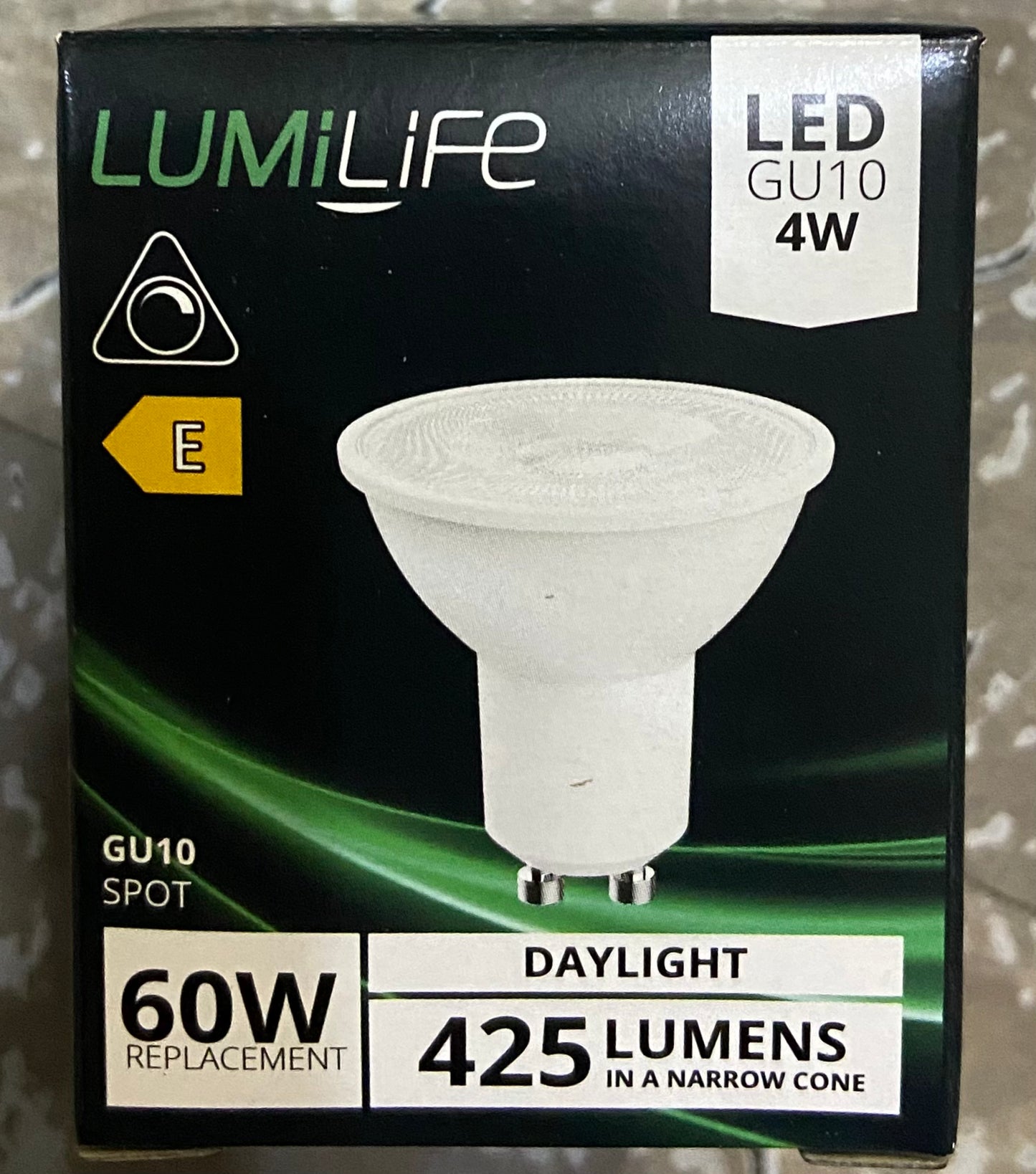 LUMILIFE LED GU10 4w=60w DAYLIGHT