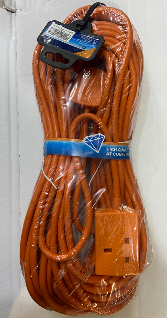 EXTRA STAR 1 RALLONGE MULTIPRISE ORANGE 13A/250V 25m