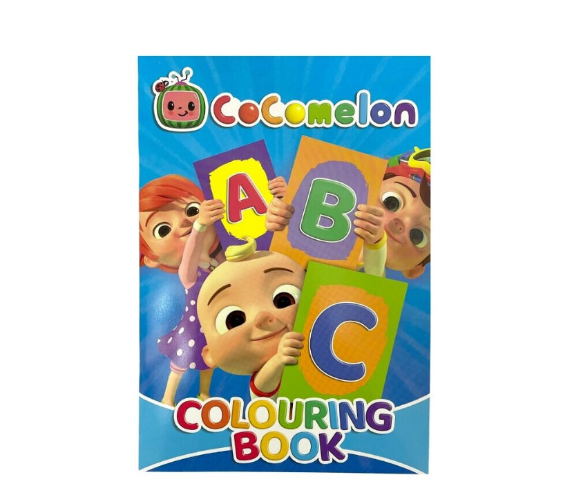 COCOMELON BOOK COLOURING ABC