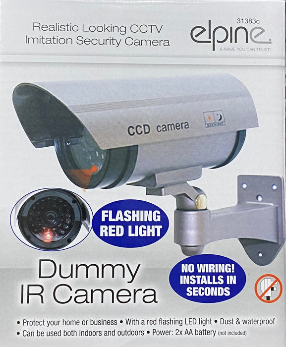 ELPINE REALISTIC LOOKING CCTV IMITATION SECURITY CAMERA