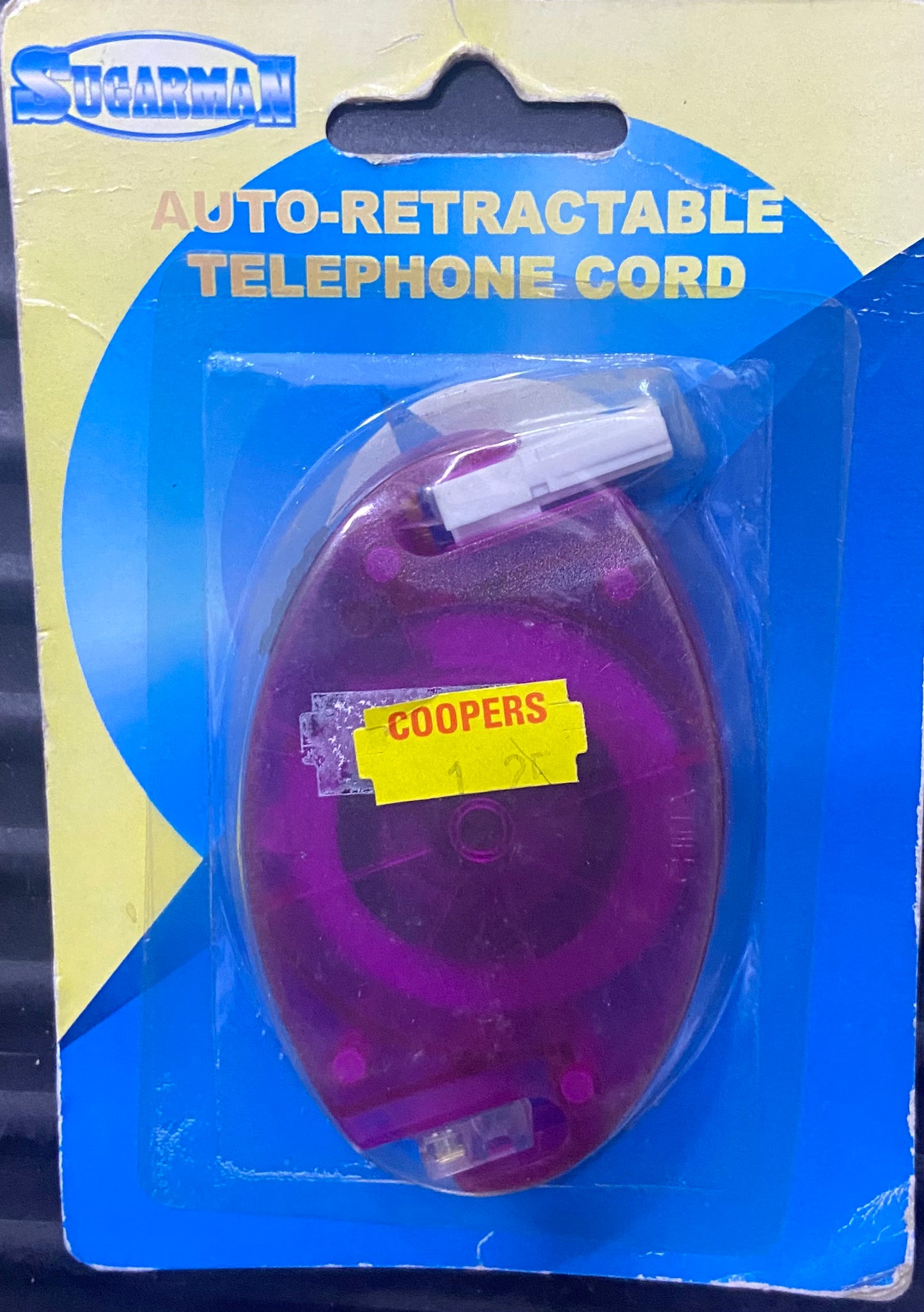 AUTO-RETRACTABLE TELEPHONE CORD