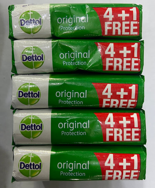 DETTOL ORIGINAL 4+1 free