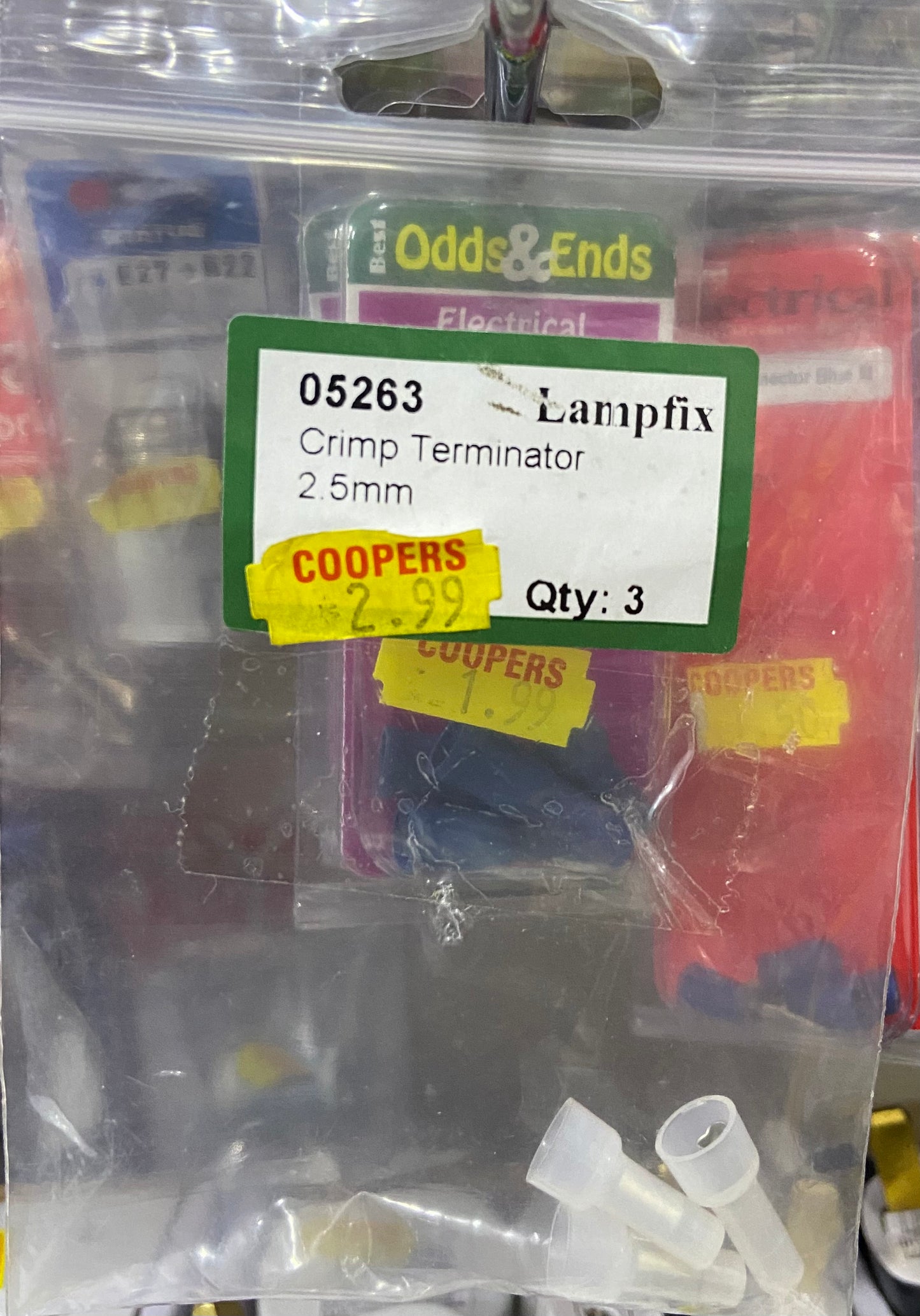 LAMPFIX CRIMP TERMINATOR 2.5mm