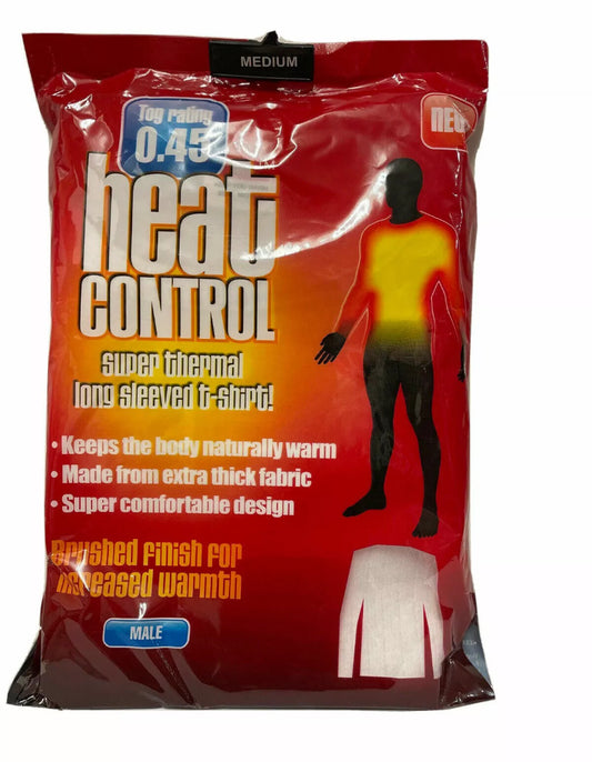 T-shirt/Débardeur Homme Manches Longues et Manches Courtes Thermique de Contrôle de la Chaleur MEDIUM