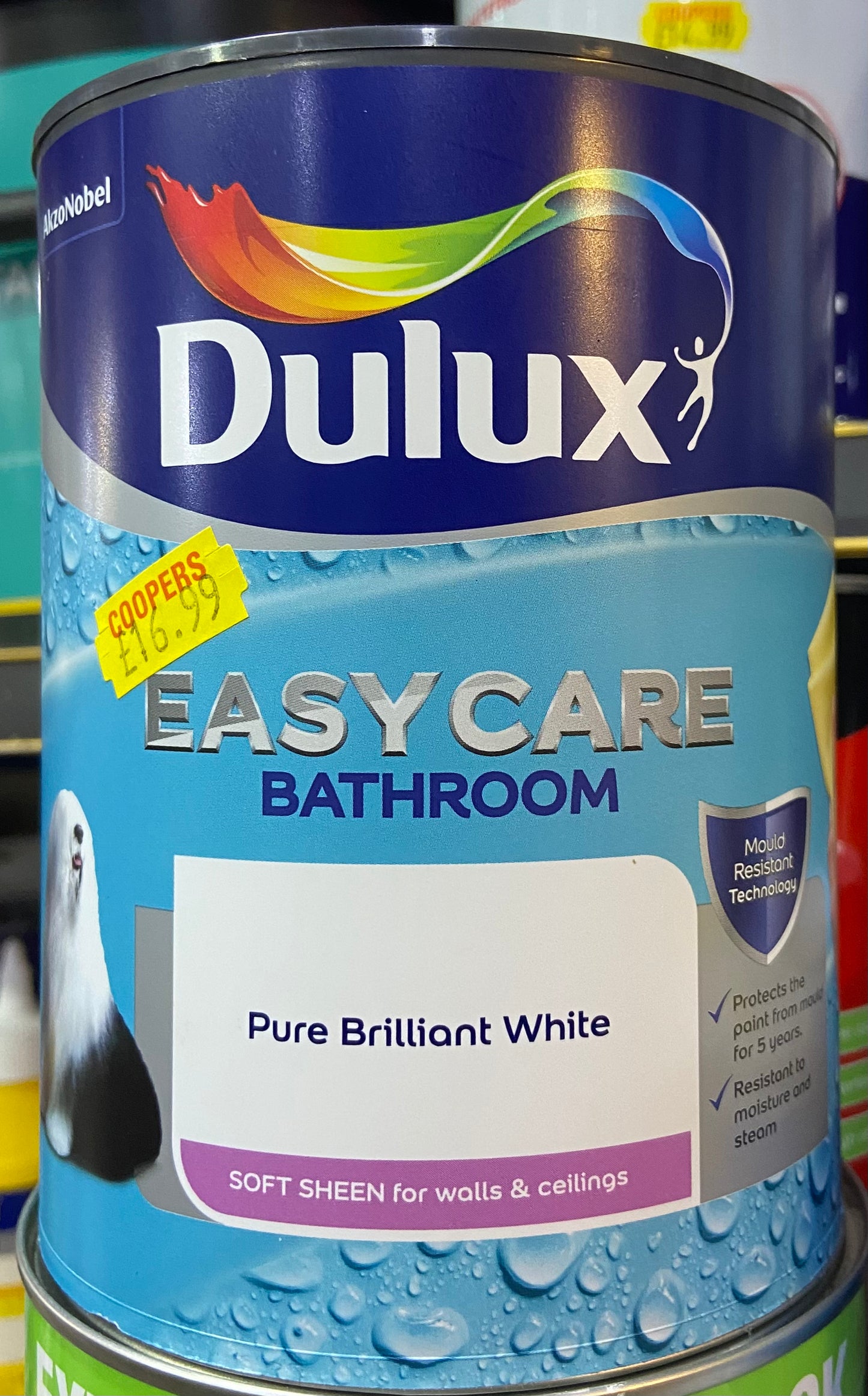 DULUX PURE BRILLIANT WHITE 1L