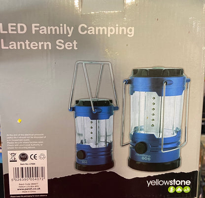 ENSEMBLE DE LANTERNES DE CAMPING FAMILIAL À LED