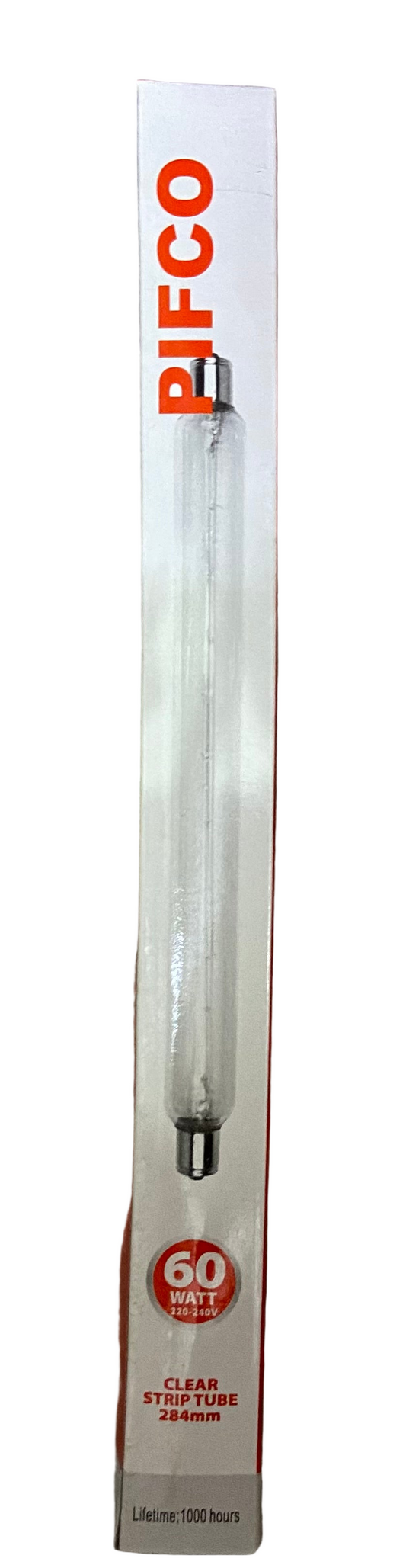 PIFCO 60w TUBE FLUORESCENT CLAIR 284mm