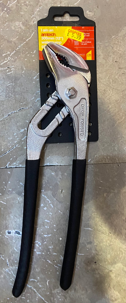 AMTECH 300mm (12”) WATERPUMP PLIER