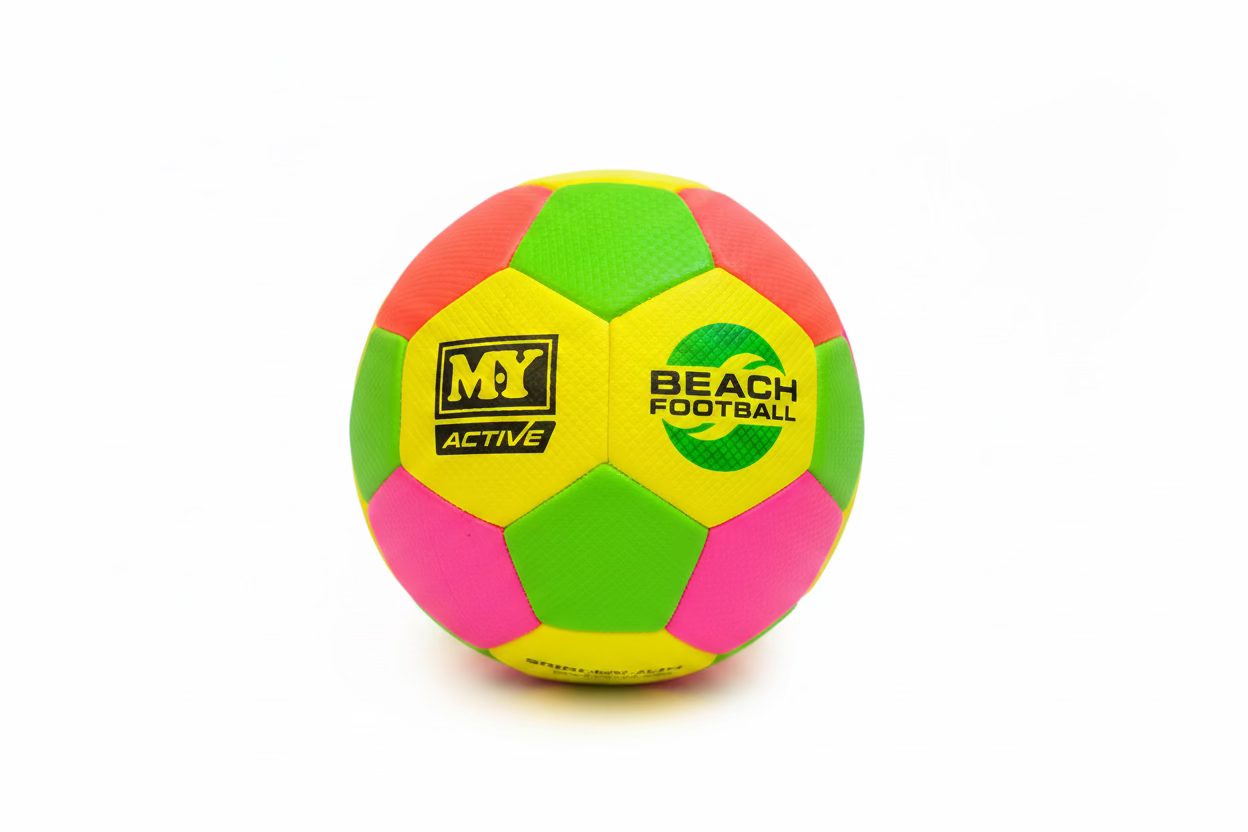 MY ASSORTED DEFLATED BEACH SOCCER BALL SIZE 4