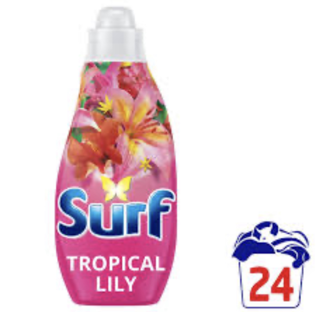 SURF TROPICAL LILY CONCENTRATED LIQUID DETERGENT 648ml