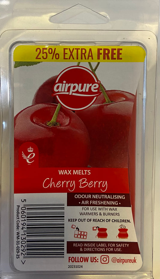 AIRPURE CIRES PARFUMÉES CERISE ROUGE