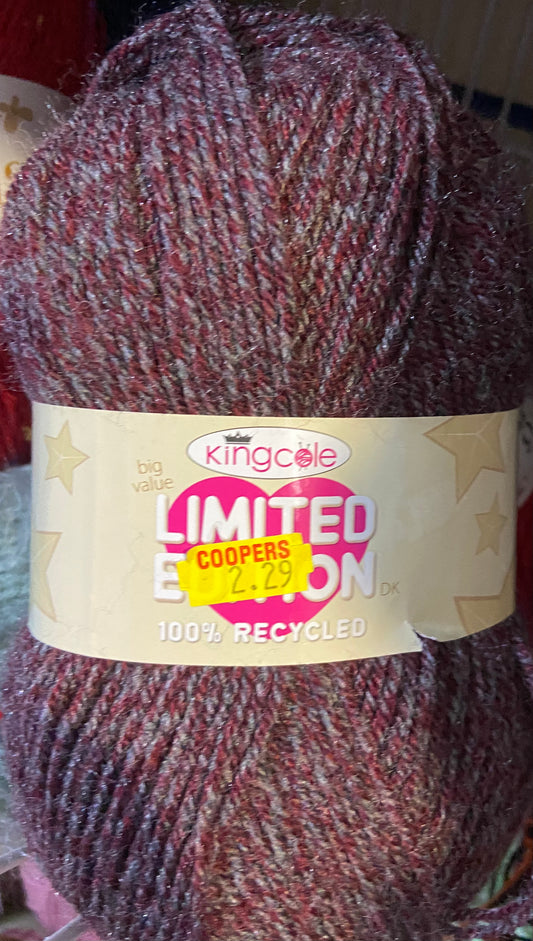 KING COLE LIMITED EDITION MERLOT WOOL 100g