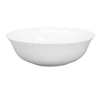 Luminarc Cadix Bol en verre opale blanc 16 cm pour salade, accompagnement ou céréales