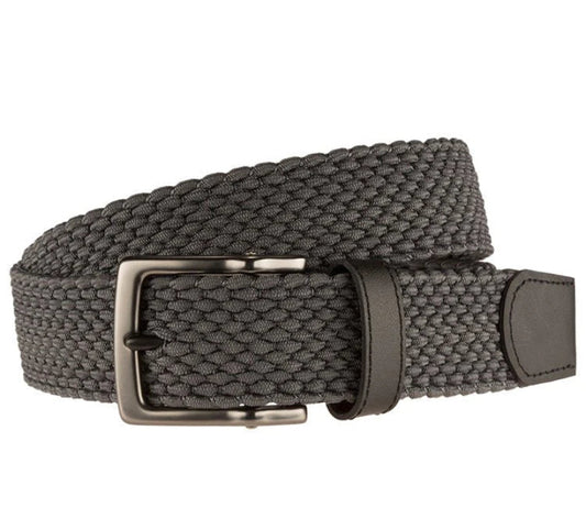 Ceinture extensible gris foncé pour homme M/L (32”-38”)