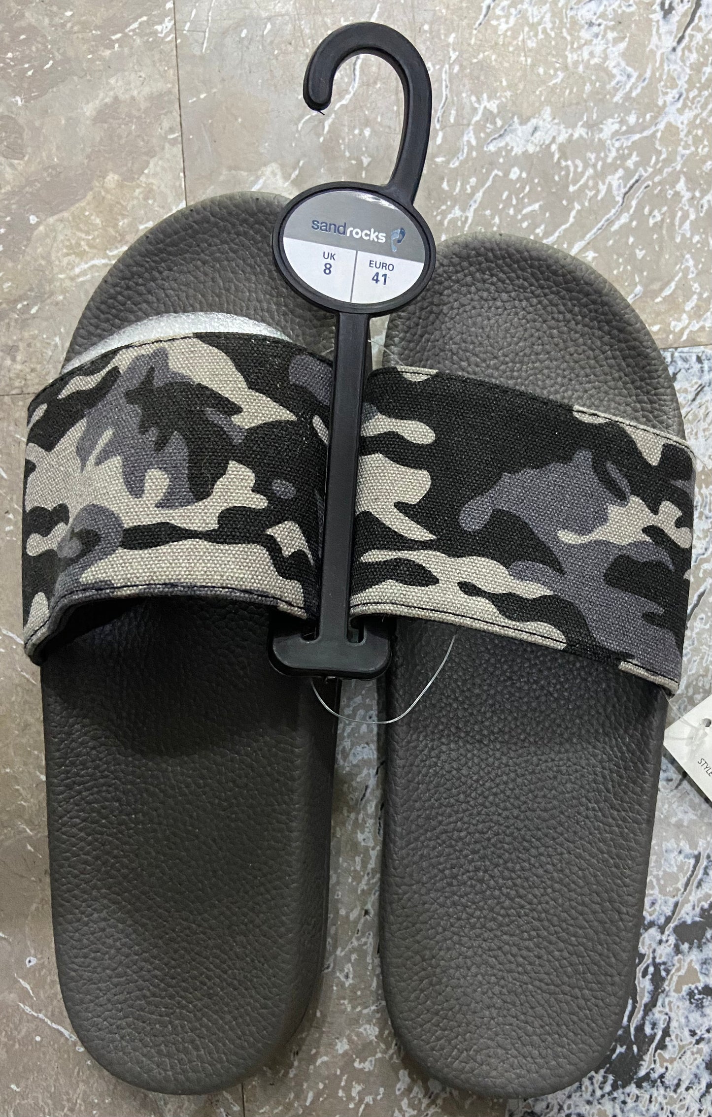 SANDROCKS MENS CAMO SLIDER 41/8