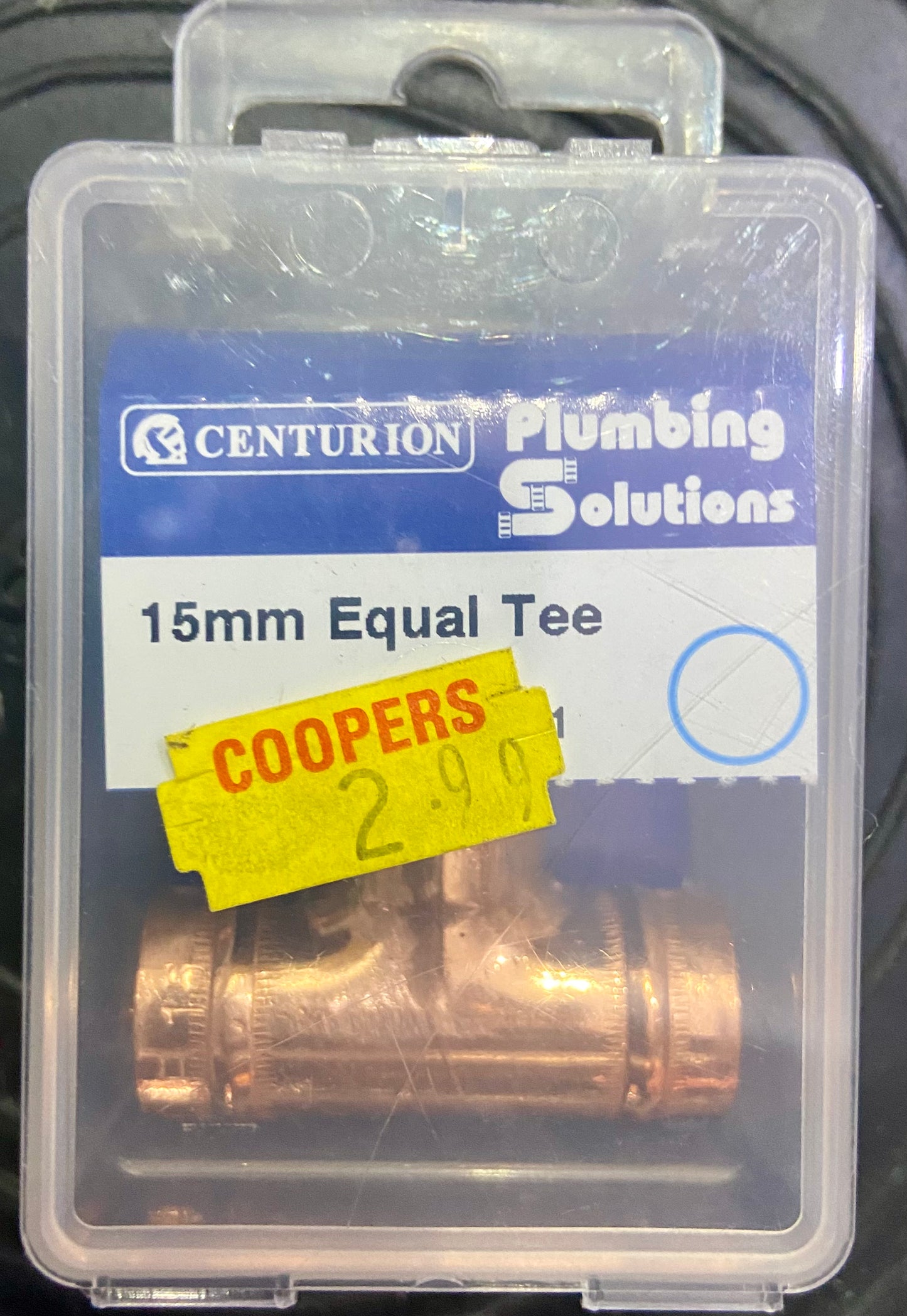 RACCORD EN T ÉGAL 15 mm SOLUTIONS DE PLOMBERIE CENTURION
