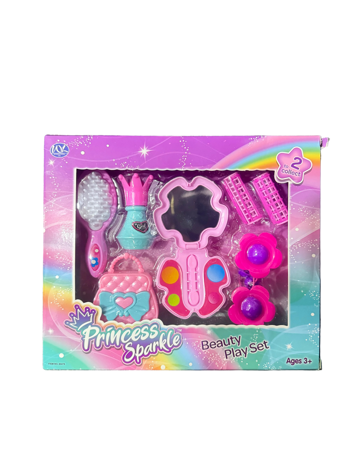 PRINCESS SPARKLE BEAUTY PLAY SET AGE 3+