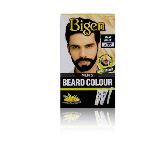 Coloration Barbe Bigen Homme - B100 - Noir Profond