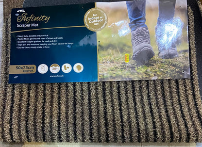 Tapis gratte-pieds JVL 50x75cm
