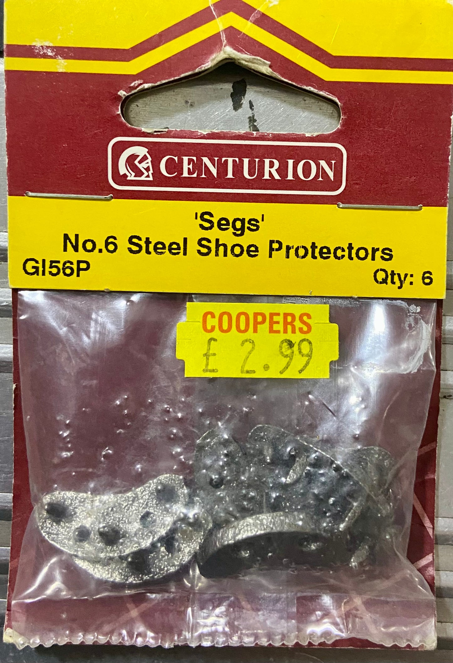 CENTURION SEGS NO.6 STEEL SHOE PROTECTORS