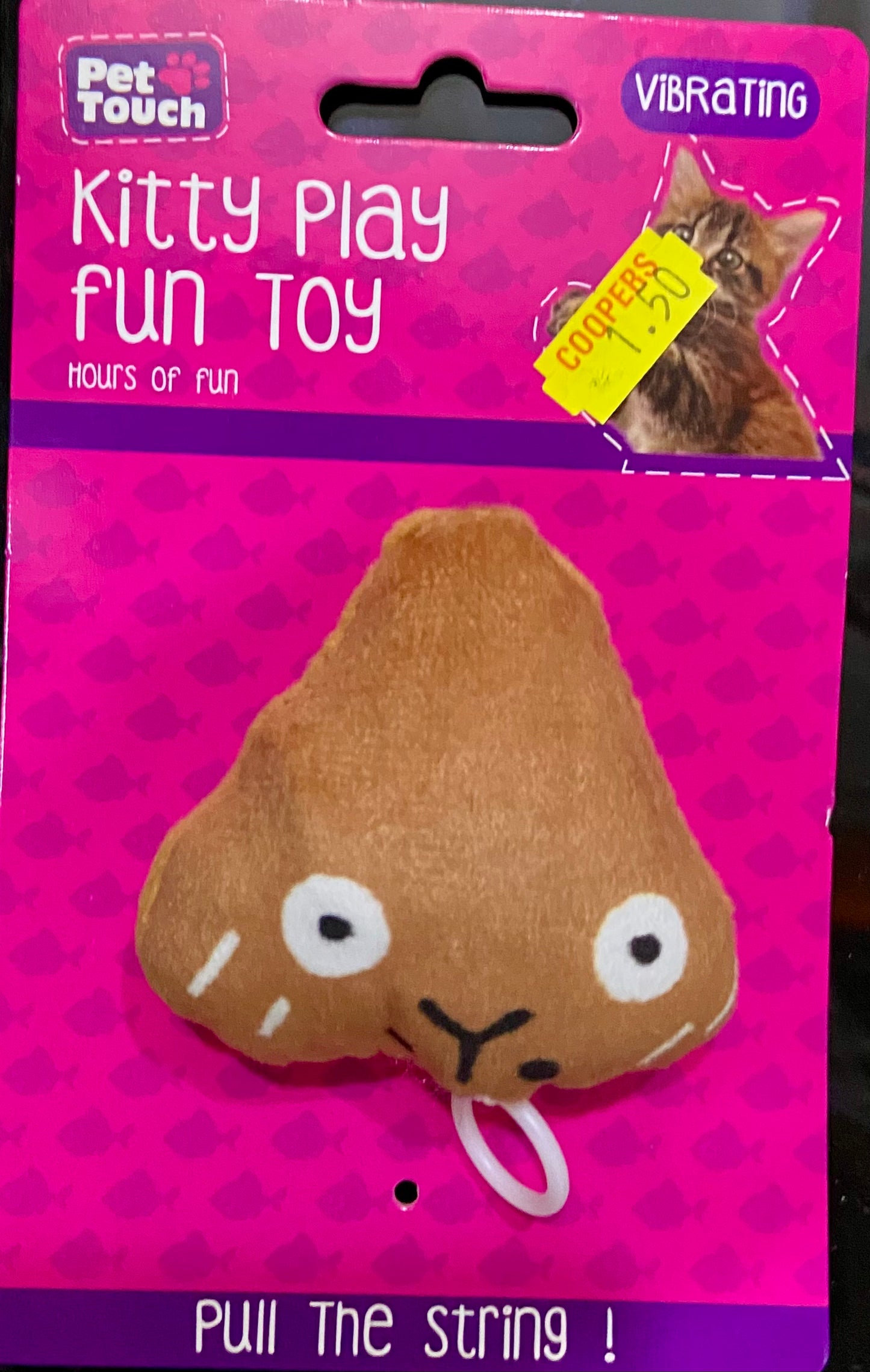 PET TOUCH KITTY PLAY FUN TOY