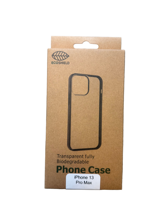 COQUE DE TÉLÉPHONE ENTIÈREMENT BIODÉGRADABLE EXOSHIELD TRANSPARENTE POUR IPHONE 13 PRO MAX