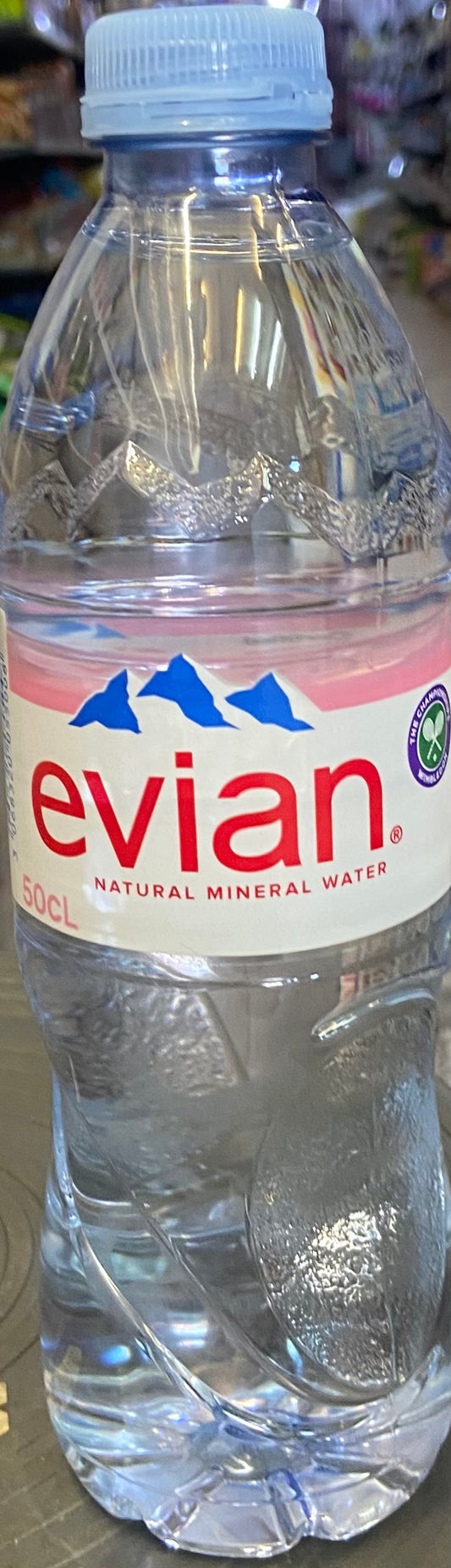 EVIAN NATURAL MINERAL WATER 50cL