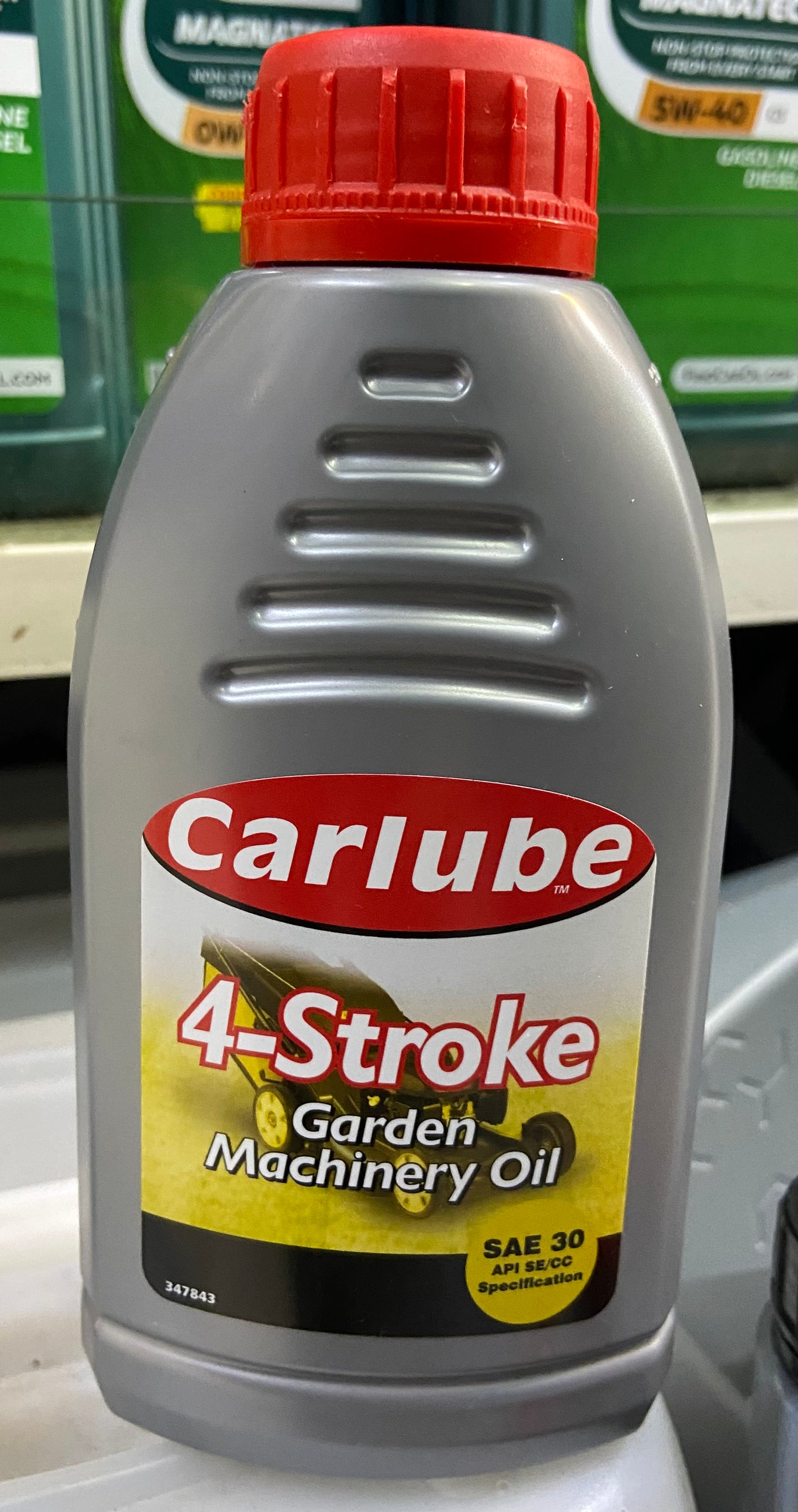 Garden Machinery Running Smoothly with Carlube 4 Stroke Oil