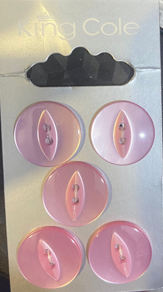 KING COLE BUTTON x5