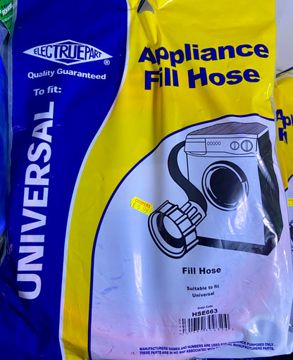 ELECTRUEPART APPLIANCE FILL HOSE UNIVERSAL